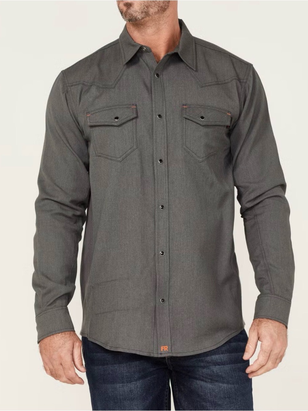 NWT Cody James Fire Resistant Vented Long Sleeve Snap Button Down Shirt Medium